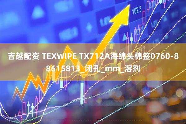 吉越配资 TEXWIPE TX712A海绵头棉签0760-88615813_闭孔_mm_溶剂